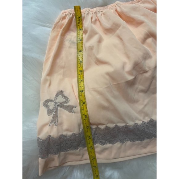 Peach Avian mini slip small nylon beige lace - Picture 3 of 7